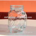 Libbey Country Fair Empty beverage glass mason jar with handle bulk